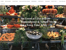 Tablet Screenshot of lilys.net.au